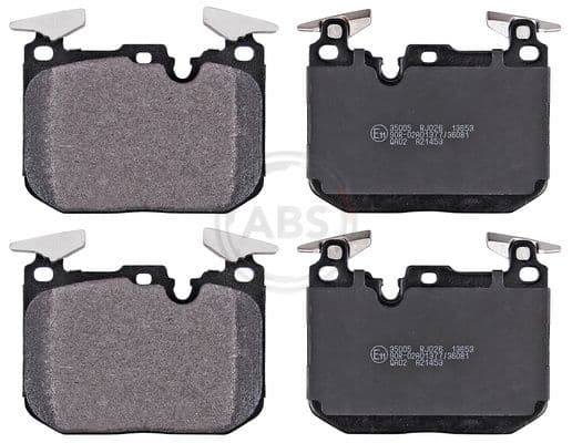 set placute frana,frana disc ABS 35005