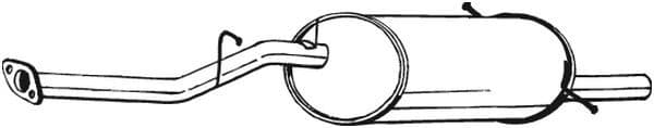 Toba esapament finala BOSAL 229-063