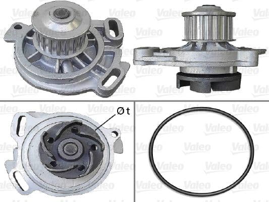 Pompă de apă, răcire motor VALEO 506388