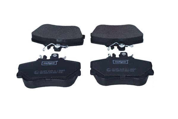 set placute frana,frana disc MAXGEAR 19-0478