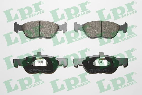 set placute frana,frana disc LPR 05P740