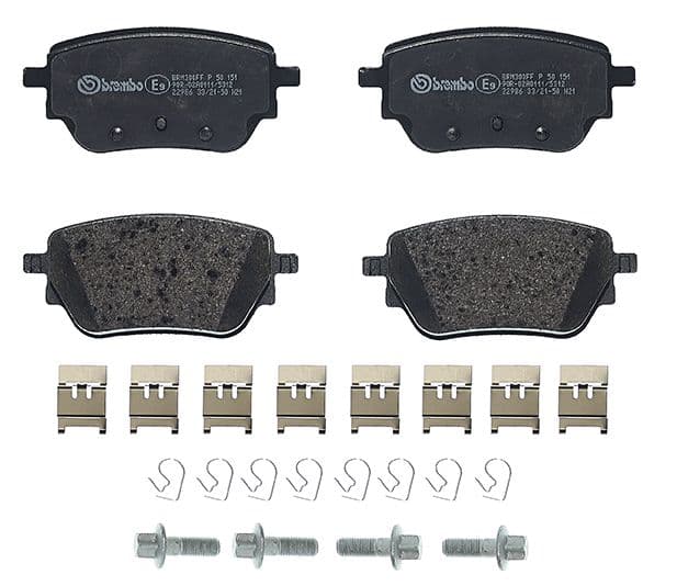 set placute frana,frana disc BREMBO PRIME LINE P 50 151