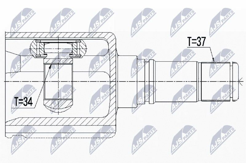 Set articulatie, planetara NTY NPW-WW-084