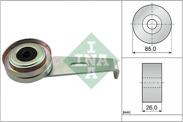 rola intinzator,curea transmisie Schaeffler INA 531 0097 10