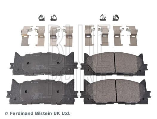 set placute frana,frana disc BLUE PRINT ADT342189