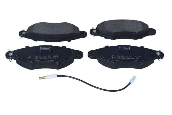 set placute frana,frana disc MAXGEAR 19-0555