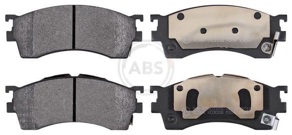 set placute frana,frana disc ABS 37187