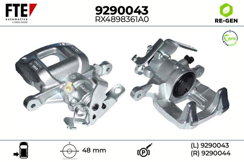 Etrier frana FTE 9290043