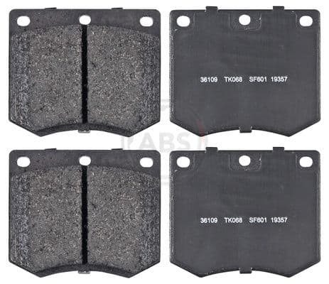 set placute frana,frana disc ABS 36109