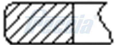 Set segmenti piston FRECCIA FR10-074000