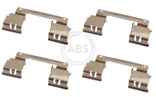 Set accesorii, placute frana ABS 1838Q
