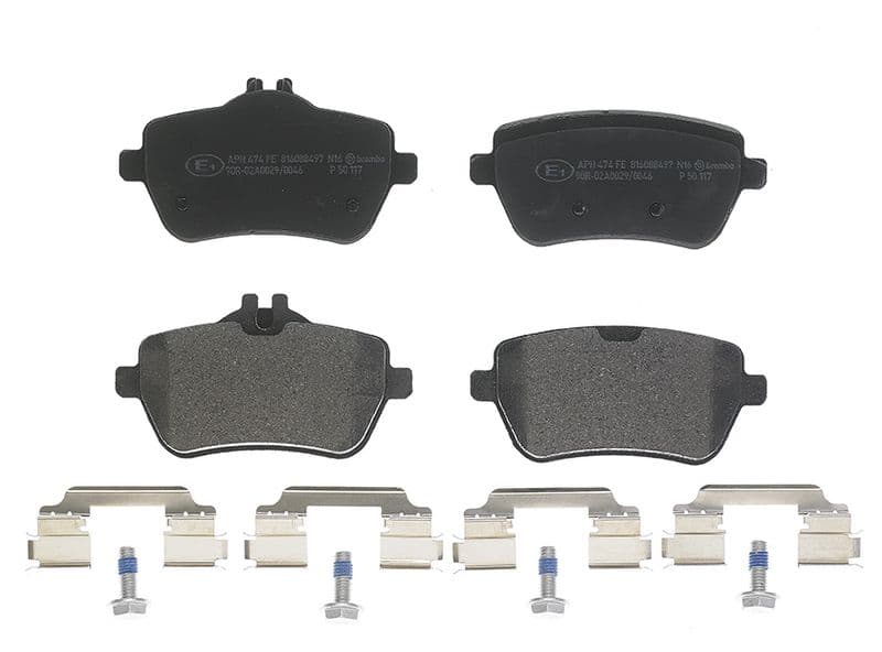 set placute frana,frana disc BREMBO PRIME LINE P 50 117