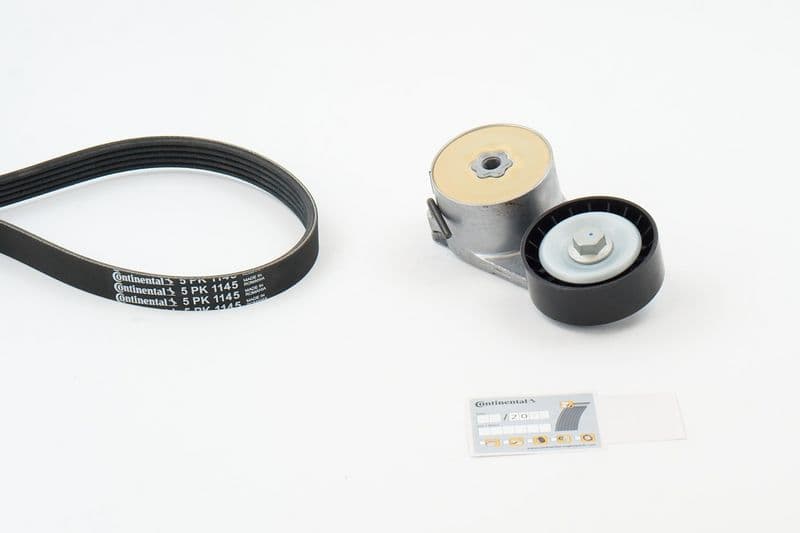 Set curea transmisie cu caneluri CONTINENTAL CTAM 5PK1145K1