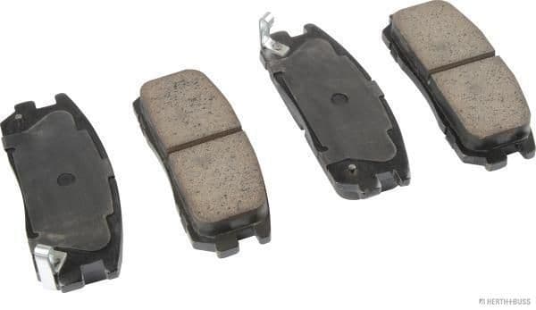 set placute frana,frana disc HERTH+BUSS JAKOPARTS J3619001