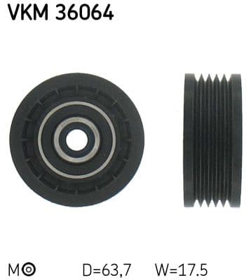 Intinzator curea, curea distributie SKF VKM 36064