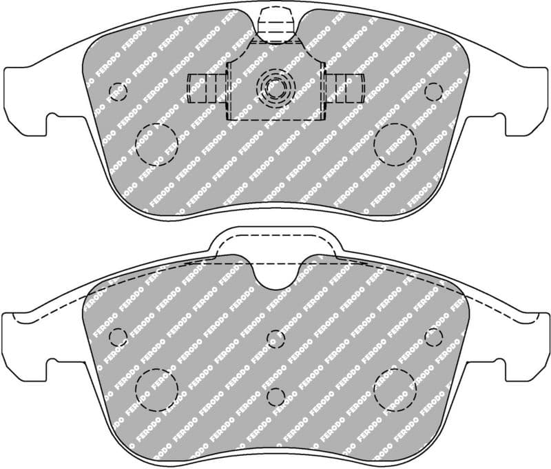 set placute frana,frana disc FERODO FCP4249H
