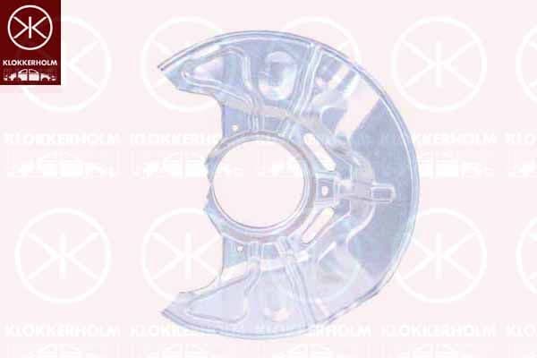 protectie stropire,disc frana KLOKKERHOLM 8161378