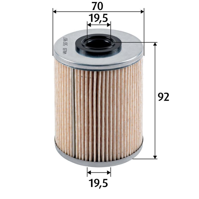filtru combustibil VALEO 587907