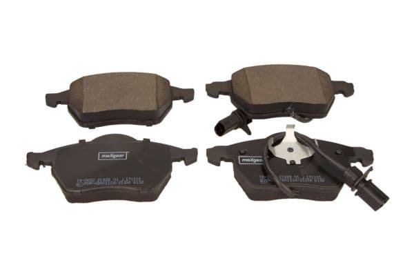 set placute frana,frana disc MAXGEAR 19-0652