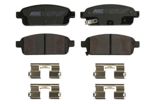 set placute frana,frana disc ABE C2X014ABE-P