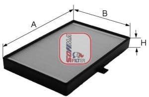 Filtru, aer habitaclu SOFIMA S 3079 C