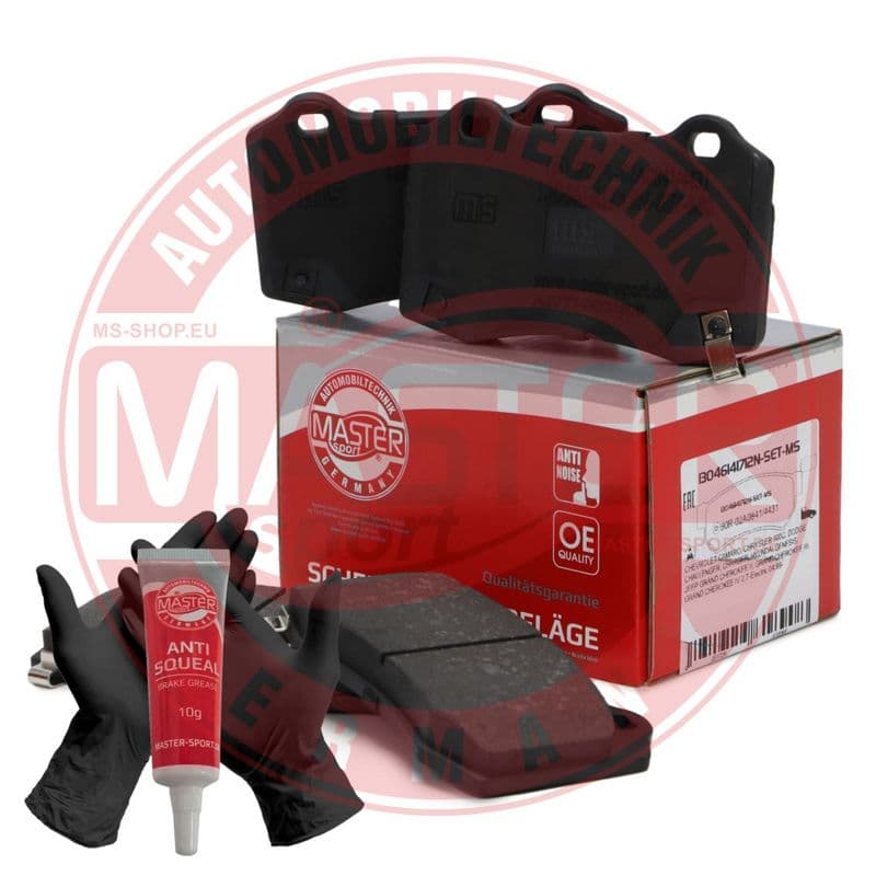 set placute frana,frana disc MASTER SPORT 13046141712N-SET-MS
