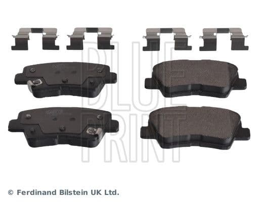 set placute frana,frana disc BLUE PRINT ADG042160