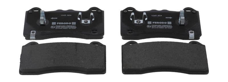 set placute frana,frana disc FERODO FDB5480