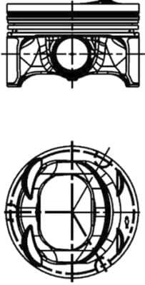 Piston KOLBENSCHMIDT 40477620