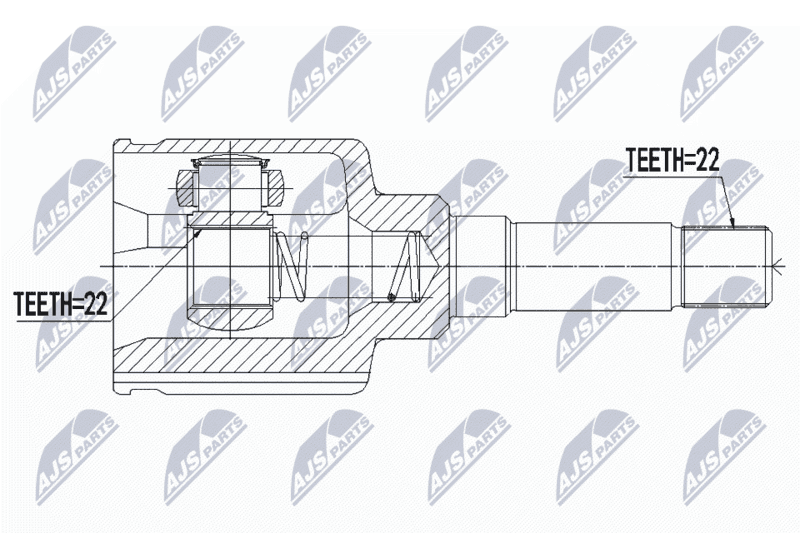 Set articulatie, planetara NTY NPW-CT-072