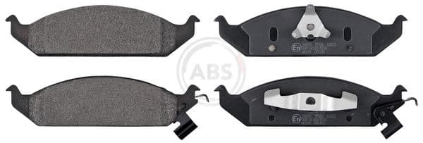 set placute frana,frana disc ABS 38650