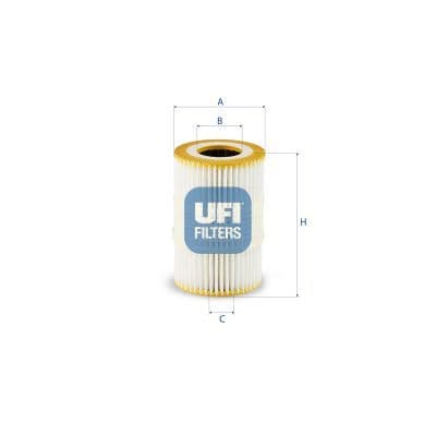 Filtru ulei UFI 25.247.00