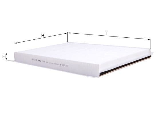 Filtru, aer habitaclu MAHLE LA 81
