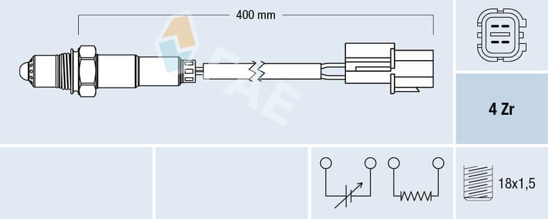 Sonda Lambda FAE 77290