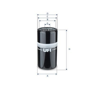 Filtru, sistem hidraulic primar UFI 80.138.00