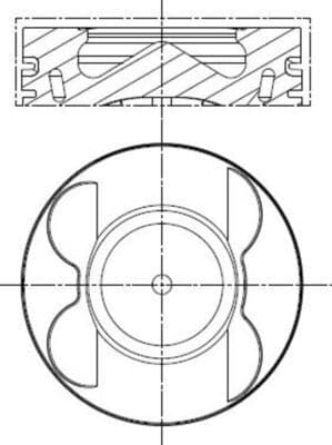 Piston MAHLE 001 PI 00178 002