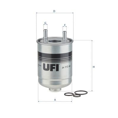 filtru combustibil UFI 24.113.00