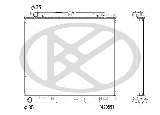 Radiator, racire motor KOYORAD PL021963