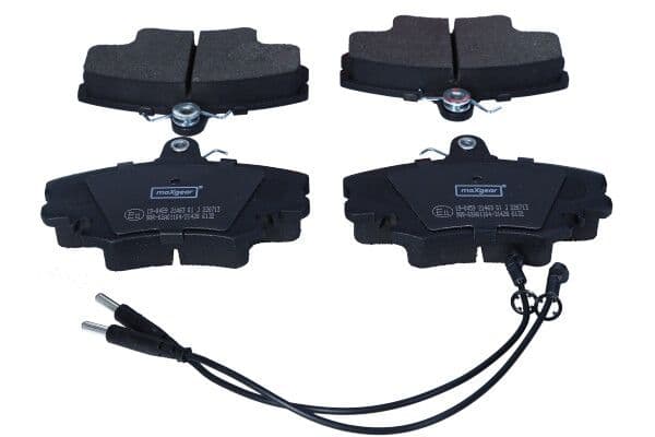 set placute frana,frana disc MAXGEAR 19-0459