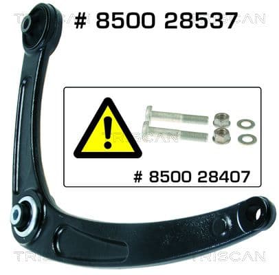 Brat, suspensie roata TRISCAN 8500 28537