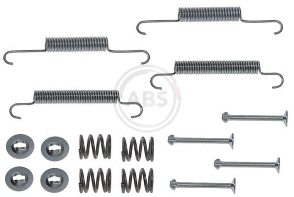 set accesorii, saboti frana parcare ABS 0020Q