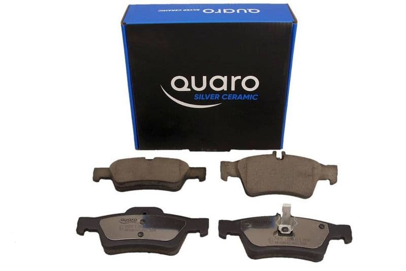 set placute frana,frana disc QUARO SILVER CERAMIC QP6575C