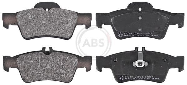 set placute frana,frana disc ABS 37319