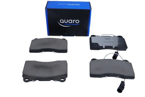 set placute frana,frana disc QUARO SILVER CERAMIC QP8877C