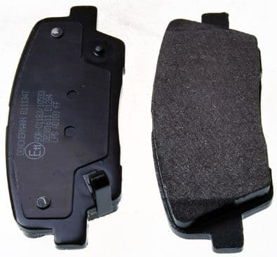 set placute frana,frana disc DENCKERMANN B111347