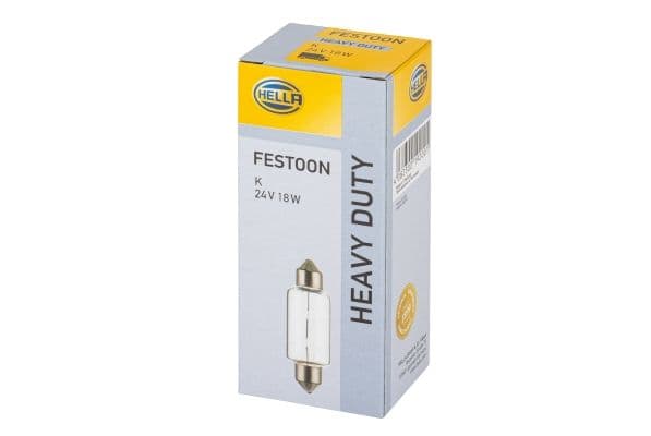 BEC INCANDESCENT HELLA Heavy Duty SV8,5-8 24V 8GM 002 091-241