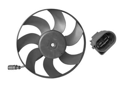 Ventilator, radiator VAN WEZEL 5894744