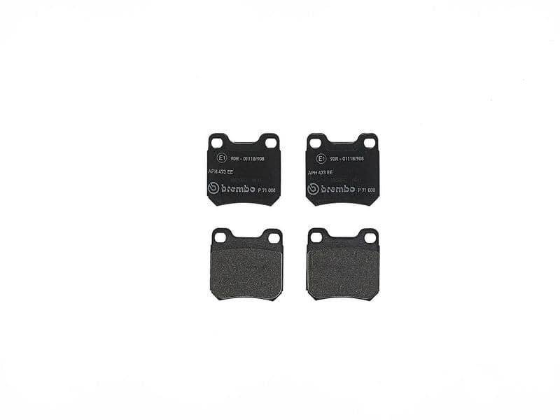 set placute frana,frana disc BREMBO PRIME LINE P 71 008
