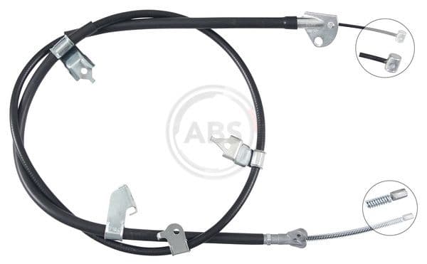 Cablu, frana de parcare ABS K17630