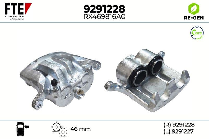 Etrier frana FTE 9291228